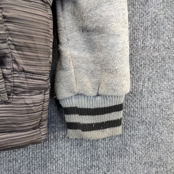 Weatherproof Boy's Puffer Jacket Blue 7 Zip Front Long Sleeve Hooded Zip Front - Picture 10 of 16